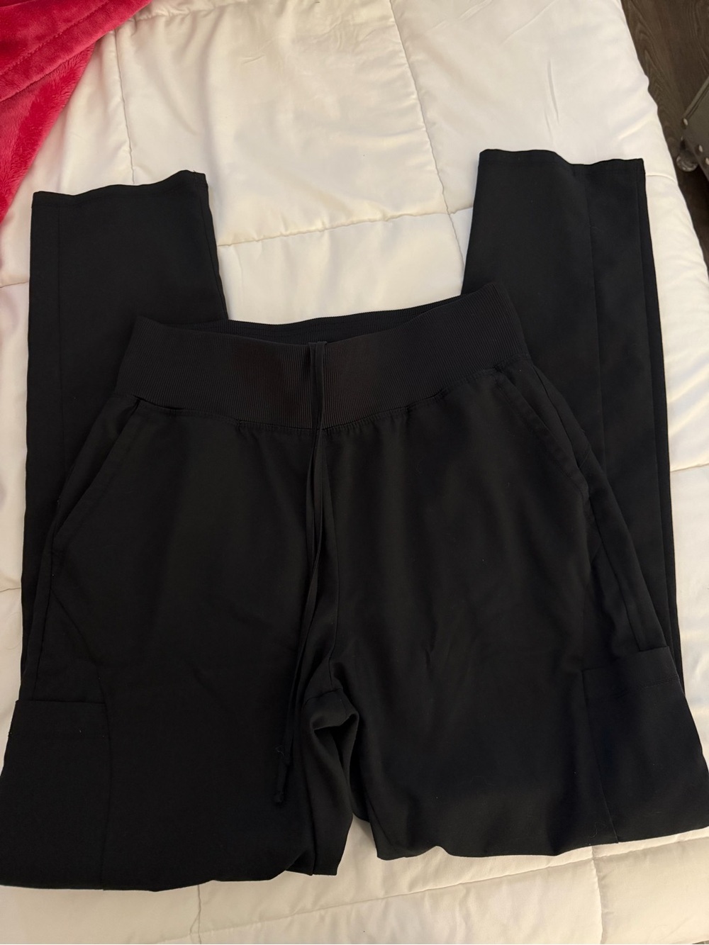 Wonens greys anatomy black scrub pants m